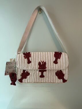 Viral Beaded Lobster Purse
